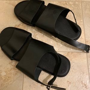 Men Sz10 Leather Sandals